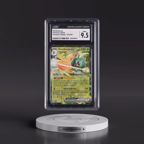 2023 Obsidian Flames - OBF EN #015/197 Decidueye ex - Holo (CGC 9.5 MINT+)