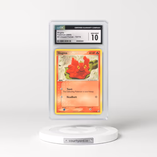 2005 EX Unseen Forces #73/115 Slugma (CGC 10 GEM MINT)