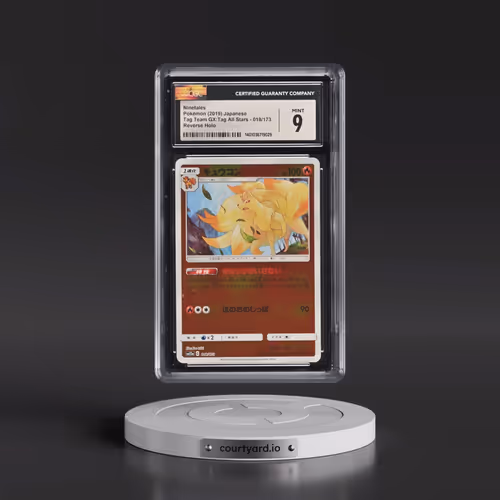 2019 Tag Team GX: Tag All Stars #018/173 Ninetales - Reverse Holo (CGC 9 MINT)