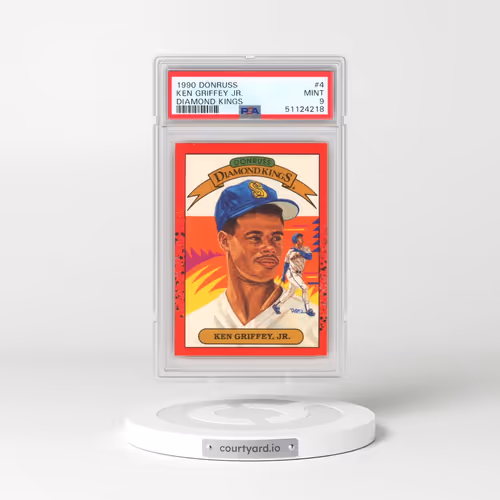 1990 Donruss #4 Ken Griffey Jr - Diamond Kings (PSA 9 MINT)