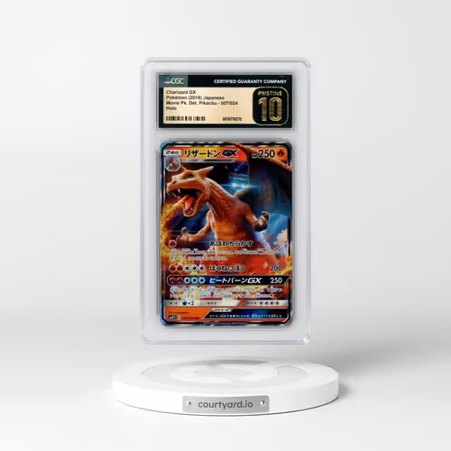2019 Movie Pack Detective Pikachu #007/024 Charizard GX - Holo (CGC 10 PRISTINE)