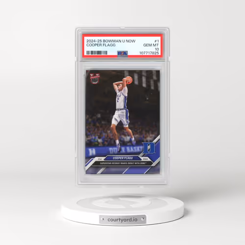 2024 Bowman U Now #1 Cooper Flagg (PSA 10 GEM MINT)