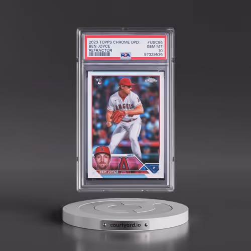 2023 Topps Chrome Update #USC86 Ben Joyce - Refractor (PSA 10 GEM MINT)
