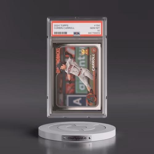 2024 Topps #156 Corbin Carroll (PSA 10 GEM MINT)