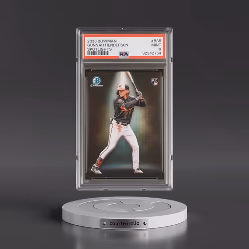 2023 Bowman Spotlights #BS5 Gunnar Henderson (PSA 9 MINT)