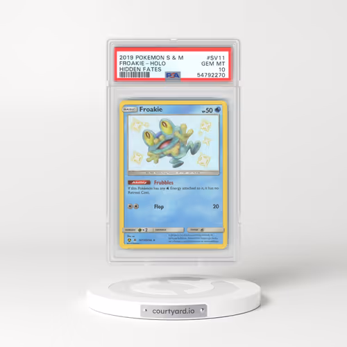 2019 Hidden Fates #SV11 Froakie - Holo (PSA 10 GEM MINT)