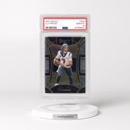 2023 Panini Select #438 CJ Stroud (PSA 10 GEM MINT)