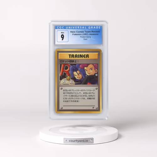 1997 Rocket Gang Here Comes Team Rocket! - Holo (CGC 9 MINT)