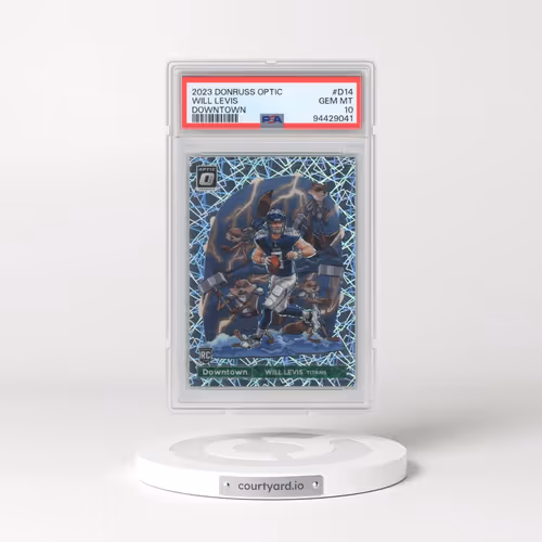 2023 Panini Donruss Optic Downtown! #D14 Will Levis (PSA 10 GEM MINT)