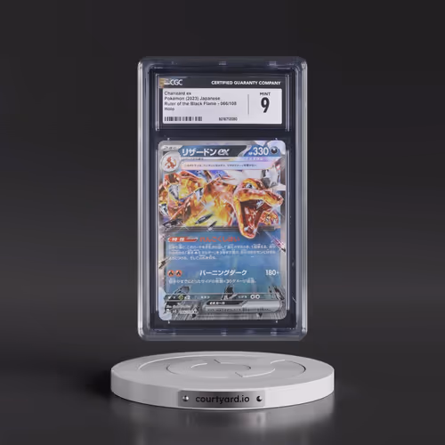 2023 Ruler of the Black Flame #066/108 Charizard ex - Holo (CGC 9 MINT)