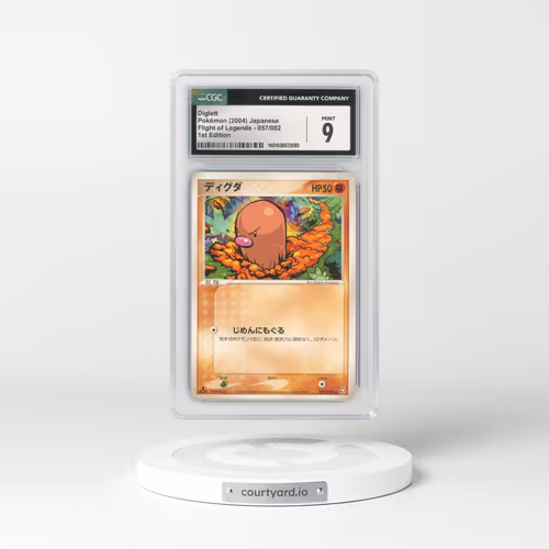 2004 Flight of Legends #057/082 Diglett - 1st Edition (CGC 9 MINT)