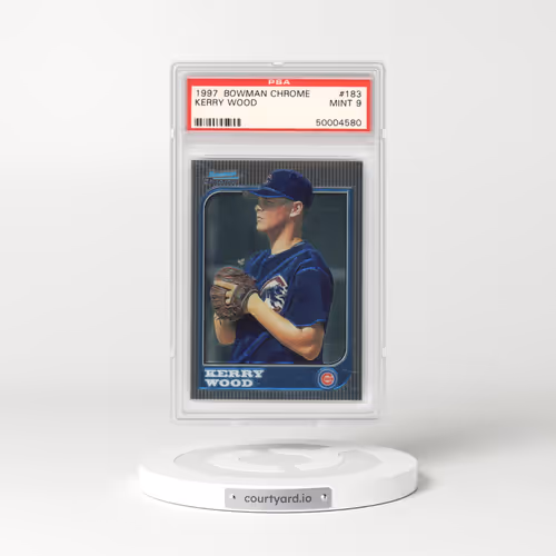 1997 Bowman Chrome #183 Kerry Wood (PSA 9 MINT)