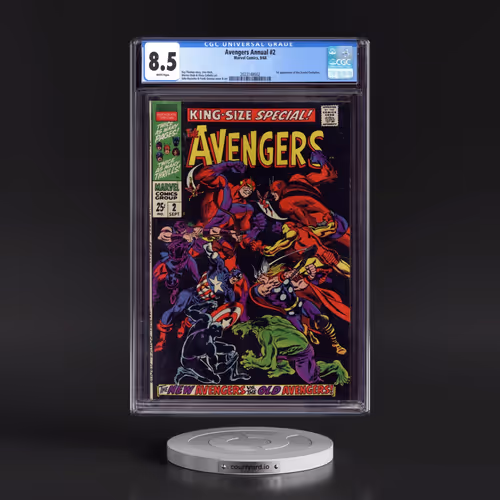 Avengers Annual #2 CGC 8.5 White Pages (Marvel Comics, 9/68) - Universal