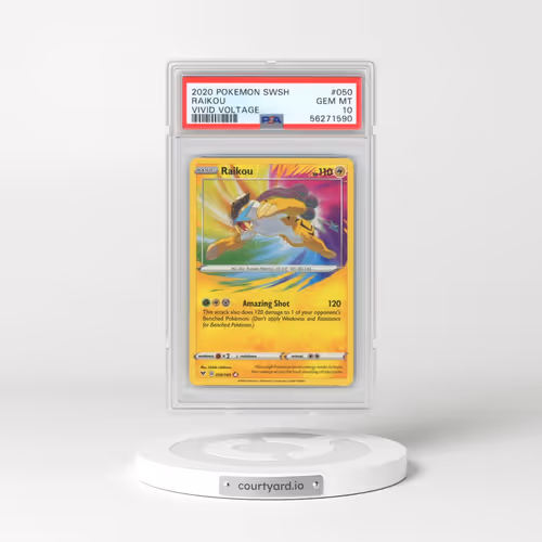 2020 Pokémon Sword & Shield Vivid Voltage #50 Raikou