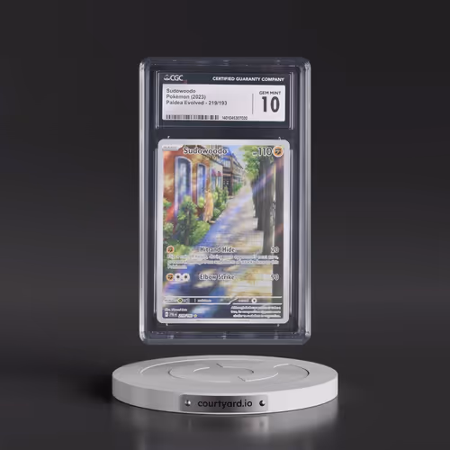 2023 Paldea Evolved - PAL EN #219/193 Sudowoodo - Illustration Rare Holo (CGC 10 GEM MINT)