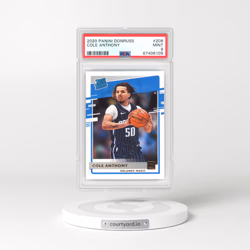 2020 Panini Donruss #208 Cole Anthony (PSA 9 MINT)