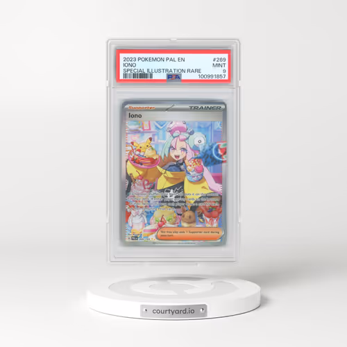 2023 Pokémon Pal EN-Paldea Evolved #269 Iono - Special Illustration Rare (PSA 9 MINT)