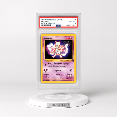1999 Pokémon Game Movie #3 Mewtwo - Movie Promo (PSA 6 EX-MT)