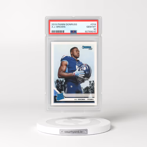 2019 Panini Donruss #314 A.J. Brown (PSA 10 GEM MINT)