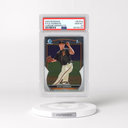 2023 Bowman Chrome Prospects #BCP93 Kyle Harrison (PSA 10 GEM MINT)