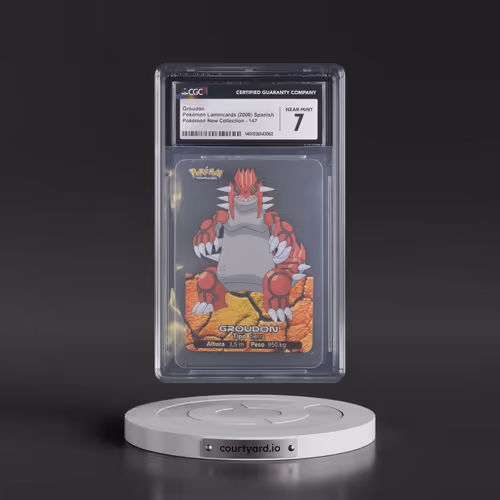 2006 Pokémon New Collection (2006)(2005 on Card) #147 Groudon (CGC 7 NM)