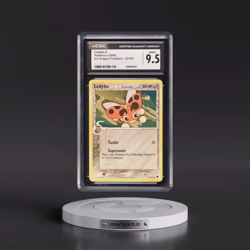 2006 EX Dragon Frontiers #53/101 Ledyba δ (CGC 9.5 MINT+)