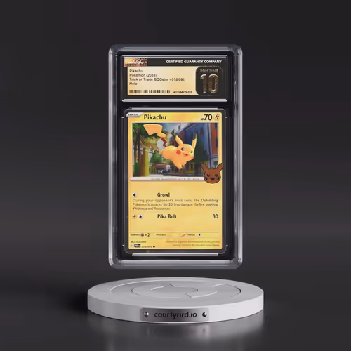 2024 Pokémon Trick or Trade #018 Pikachu (CGC 10 PRISTINE)