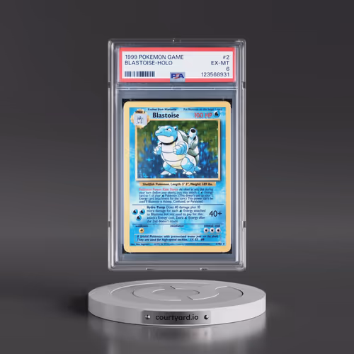 1999 Pokémon Game #2 Blastoise - Holo (PSA 6 EX-MT)