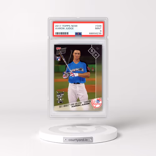 2017 Topps Now #346 Aaron Judge (PSA 9 MINT)