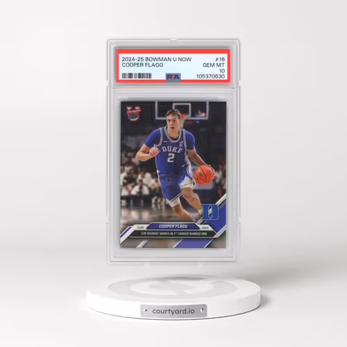 2024-25 Bowman U Now #16 Cooper Flagg (PSA 10 GEM MINT)