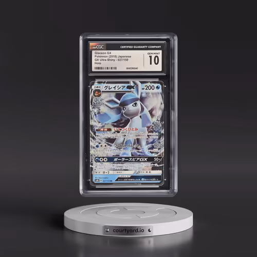 2018 GX Ultra Shiny #027/150 Glaceon GX - Holo (CGC 10 GEM MINT)