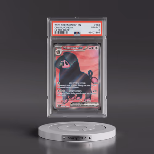 2023 Pokémon Svi EN-Scarlet & Violet #234 Oinkologne EX - Holo Ultra Rare (PSA 8 NM-MT)