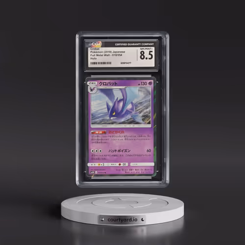 2019 Full Metal Wall #018/054 Crobat - Holo (CGC 8.5 NM-MT+)