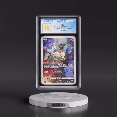 2022 VSTAR Universe #183/172 Mew - Art Rare Holo (CGC 10 PRISTINE)