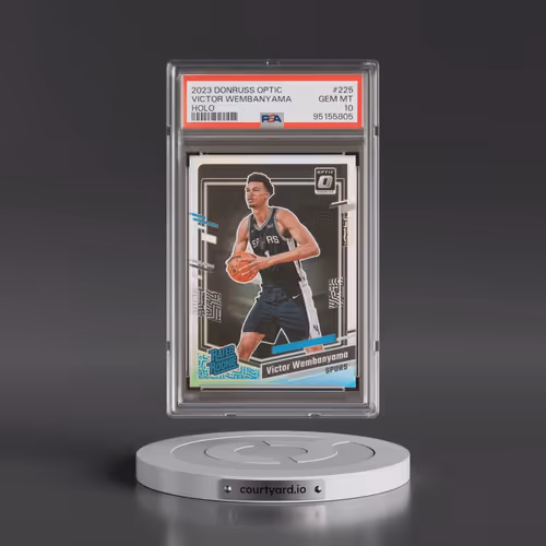 2023 Panini Donruss Optic #225 Victor Wembanyama - Holo (PSA 10 GEM MINT)