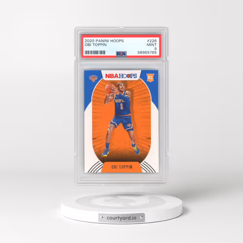 2020 Panini Hoops #226 Obi Toppin (PSA 9 MINT)