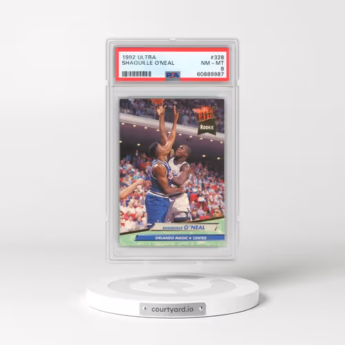 1992 Ultra #328 Shaquille O'Neal (PSA 8 NM-MT)