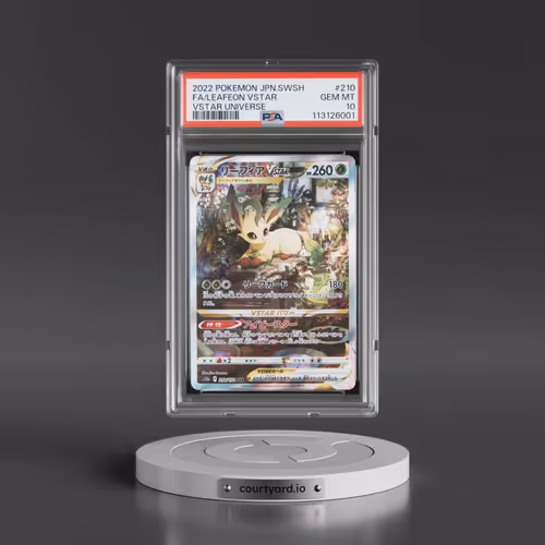2022 Pokémon Sword & Shield Vstar Universe #210 Leafeon Vstar - Full Art (PSA 10 GEM MINT)