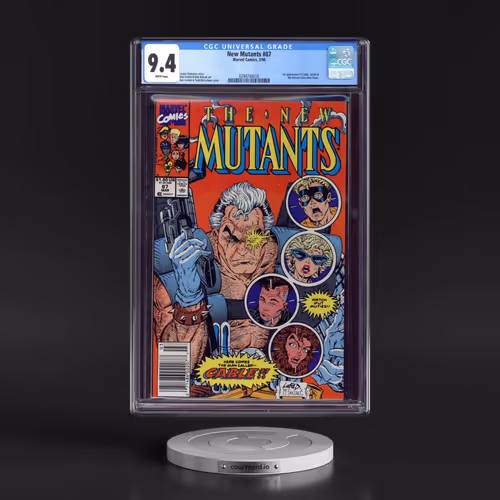 New Mutants #87 CGC 9.4 White Pages (Marvel Comics, 3/90)