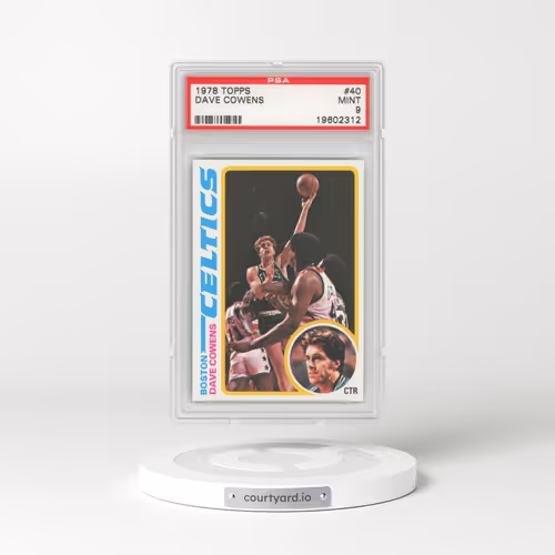 1978 Topps #40 Dave Cowens (PSA 9 MINT)