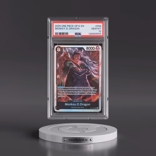 2025 One Piece OP12-Legacy of the Master #094 Monkey D. Dragon (PSA 10 GEM MINT)
