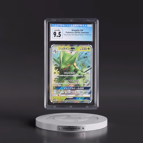 2019 Tag Team GX: Tag All Stars #010/173 Sceptile GX - Holo (CGC 10 GEM MINT)