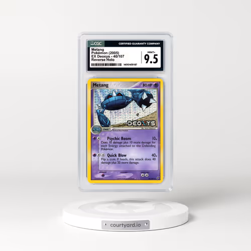 2005 EX Deoxys #40 Metang - Holo (CGC 9.5 MINT+)