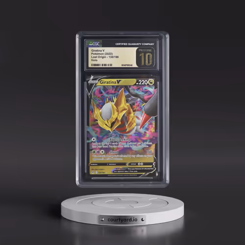 2022 Lost Origin #130/196 Giratina V - Holo (CGC 10 PRISTINE)