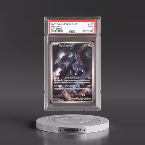 2023 Pokémon Sv2a-Pokemon 151 #183 Mewtwo - Art Rare (PSA 9 MINT)