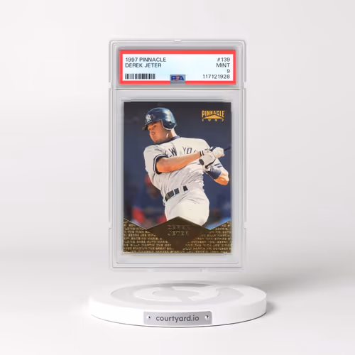 1997 Pinnacle #139 Derek Jeter (PSA 9 MINT)