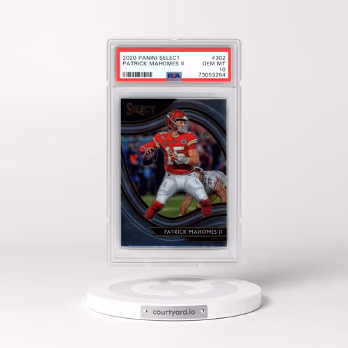 2020 Panini Select #302 Patrick Mahomes II (PSA 10 GEM MINT)