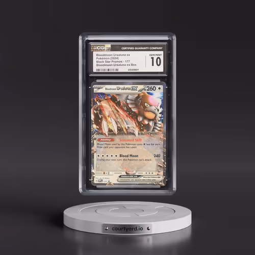 2023 Black Star Promos - Scarlet & Violet SVP EN #177 Bloodmoon Ursaluna ex - Bloodmoon Ursaluna ex