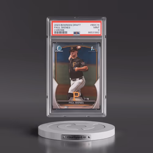 2023 Bowman Draft #BDC14 Paul Skenes - Chrome (PSA 9 MINT)