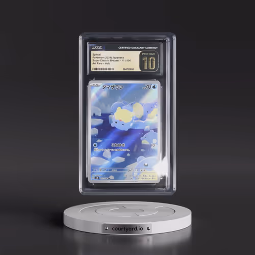 2024 Pokémon SV8-Super Electric Breaker #111 Spheal - Art Rare (CGC 10 PRISTINE)